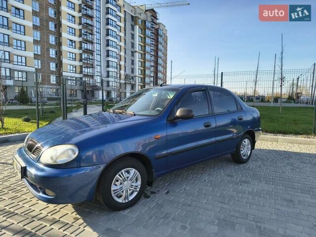 Синий ЗАЗ Ланос, объемом двигателя 1.35 л и пробегом 83 тыс. км за 2999 $, фото 1 на Automoto.ua