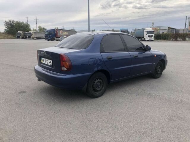 Синий ЗАЗ Ланос, объемом двигателя 1.6 л и пробегом 63 тыс. км за 4200 $, фото 3 на Automoto.ua