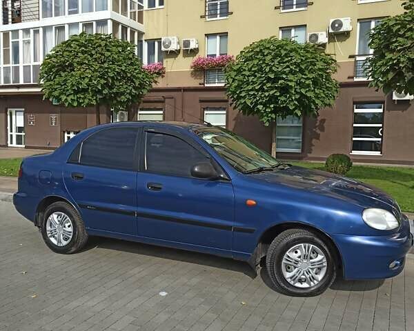 Синий ЗАЗ Ланос, объемом двигателя 1.35 л и пробегом 82 тыс. км за 2999 $, фото 4 на Automoto.ua