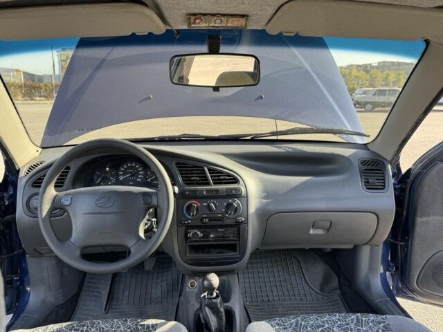 Синий ЗАЗ Ланос, объемом двигателя 1.6 л и пробегом 63 тыс. км за 4200 $, фото 7 на Automoto.ua