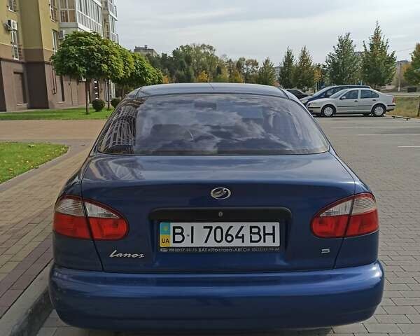 Синий ЗАЗ Ланос, объемом двигателя 1.35 л и пробегом 82 тыс. км за 2999 $, фото 6 на Automoto.ua
