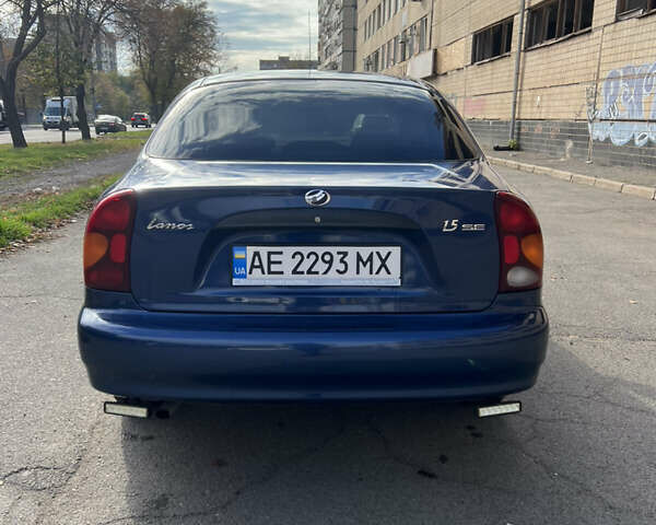 Синий ЗАЗ Ланос, объемом двигателя 1.5 л и пробегом 135 тыс. км за 3000 $, фото 3 на Automoto.ua