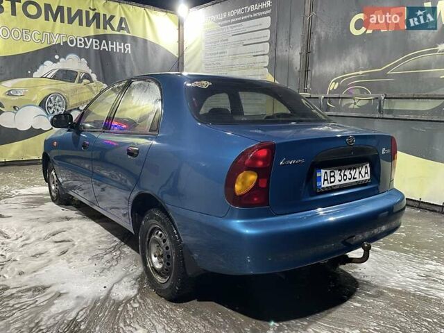 Синий ЗАЗ Ланос, объемом двигателя 1.6 л и пробегом 256 тыс. км за 2285 $, фото 5 на Automoto.ua