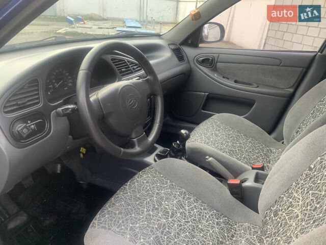 Синій ЗАЗ Ланос, об'ємом двигуна 1.5 л та пробігом 194 тис. км за 2100 $, фото 4 на Automoto.ua