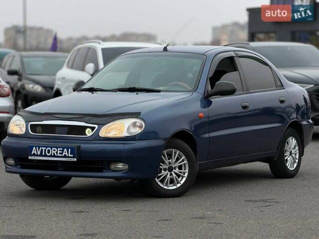 Синий ЗАЗ Ланос, объемом двигателя 1.5 л и пробегом 136 тыс. км за 3200 $, фото 1 на Automoto.ua