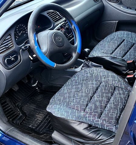 Синий ЗАЗ Ланос, объемом двигателя 1.5 л и пробегом 107 тыс. км за 3000 $, фото 8 на Automoto.ua