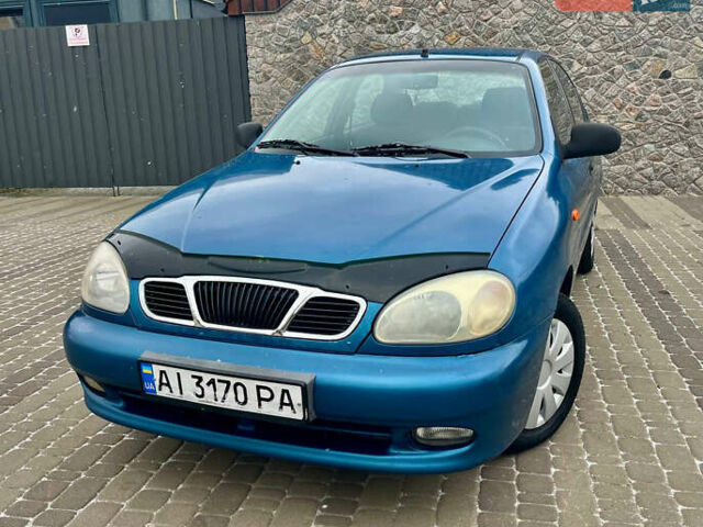 Синий ЗАЗ Ланос, объемом двигателя 1.5 л и пробегом 211 тыс. км за 1999 $, фото 1 на Automoto.ua