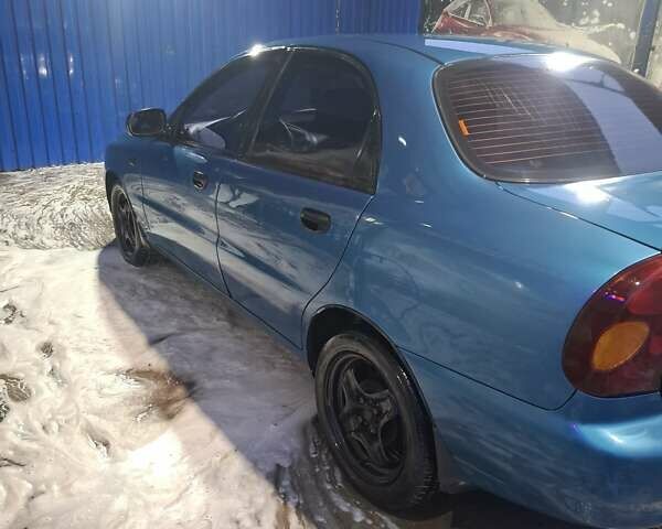 Синий ЗАЗ Ланос, объемом двигателя 1.5 л и пробегом 137 тыс. км за 3000 $, фото 4 на Automoto.ua