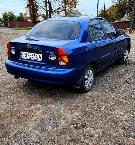 Синий ЗАЗ Ланос, объемом двигателя 1.5 л и пробегом 107 тыс. км за 3000 $, фото 2 на Automoto.ua