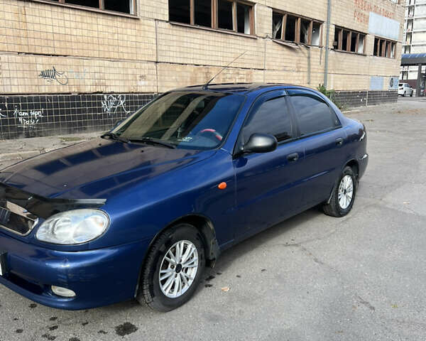Синий ЗАЗ Ланос, объемом двигателя 1.5 л и пробегом 135 тыс. км за 3000 $, фото 5 на Automoto.ua