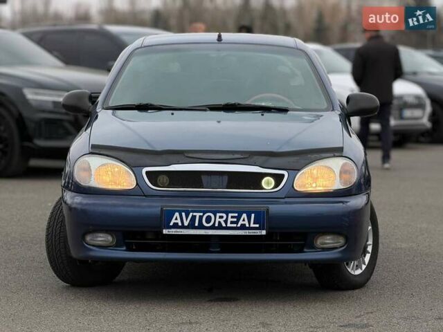 Синий ЗАЗ Ланос, объемом двигателя 1.5 л и пробегом 136 тыс. км за 3200 $, фото 2 на Automoto.ua