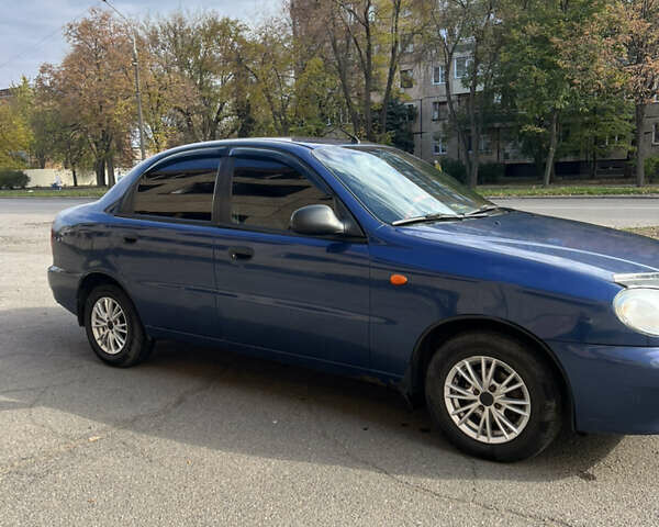 Синий ЗАЗ Ланос, объемом двигателя 1.5 л и пробегом 135 тыс. км за 3000 $, фото 1 на Automoto.ua