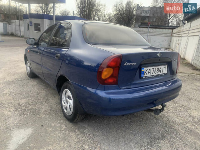 Синій ЗАЗ Ланос, об'ємом двигуна 1.5 л та пробігом 194 тис. км за 2100 $, фото 3 на Automoto.ua