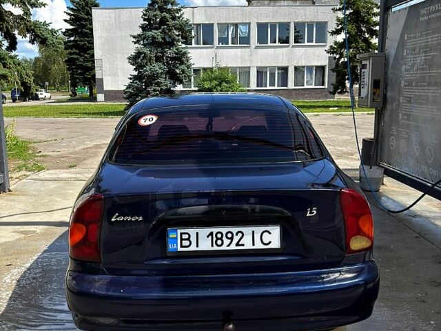 Синий ЗАЗ Ланос, объемом двигателя 1.5 л и пробегом 177 тыс. км за 2900 $, фото 1 на Automoto.ua