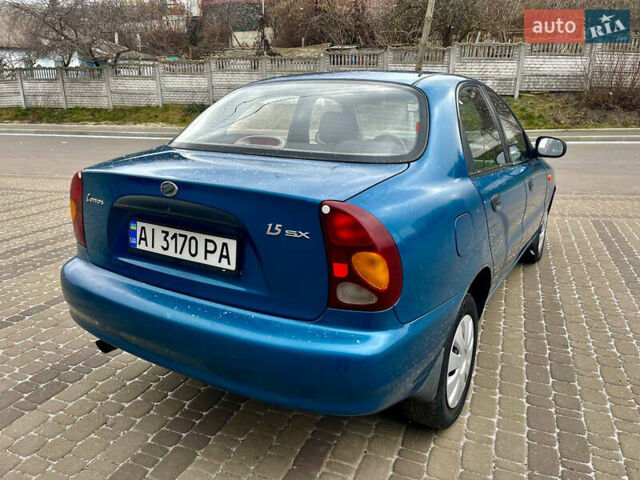 Синий ЗАЗ Ланос, объемом двигателя 1.5 л и пробегом 211 тыс. км за 1999 $, фото 13 на Automoto.ua