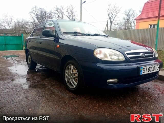 Синий ЗАЗ Ланос, объемом двигателя 1.5 л и пробегом 132 тыс. км за 3000 $, фото 2 на Automoto.ua