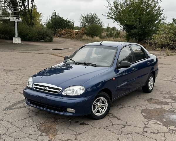 Синий ЗАЗ Ланос, объемом двигателя 1.5 л и пробегом 77 тыс. км за 3750 $, фото 1 на Automoto.ua