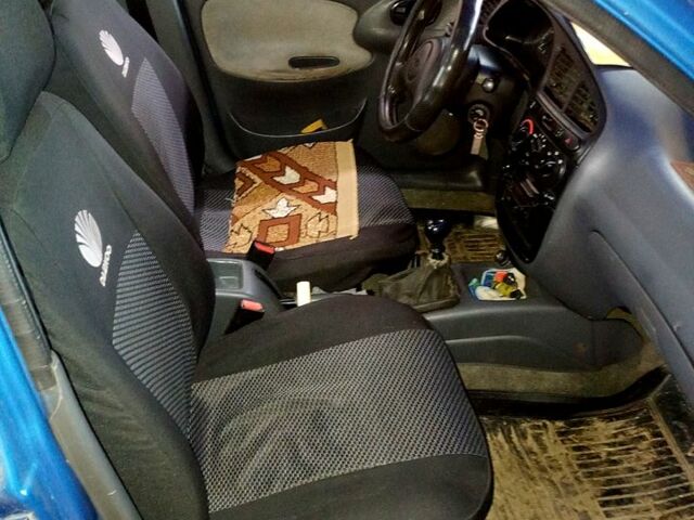 Синий ЗАЗ Ланос, объемом двигателя 1.3 л и пробегом 250 тыс. км за 1200 $, фото 2 на Automoto.ua