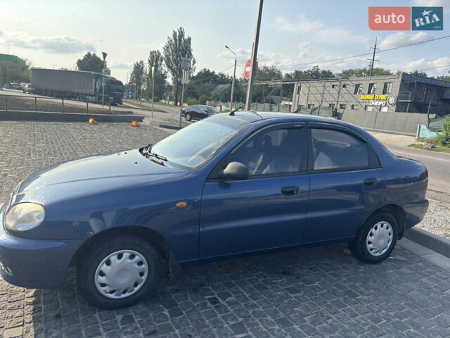 Синий ЗАЗ Ланос, объемом двигателя 1.5 л и пробегом 200 тыс. км за 2500 $, фото 1 на Automoto.ua