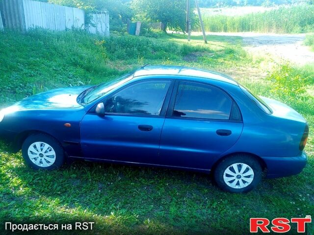 Синий ЗАЗ Ланос, объемом двигателя 1.3 л и пробегом 250 тыс. км за 1200 $, фото 5 на Automoto.ua