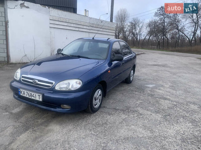 Синій ЗАЗ Ланос, об'ємом двигуна 1.5 л та пробігом 194 тис. км за 2100 $, фото 1 на Automoto.ua