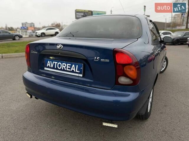 Синий ЗАЗ Ланос, объемом двигателя 1.5 л и пробегом 136 тыс. км за 3200 $, фото 23 на Automoto.ua