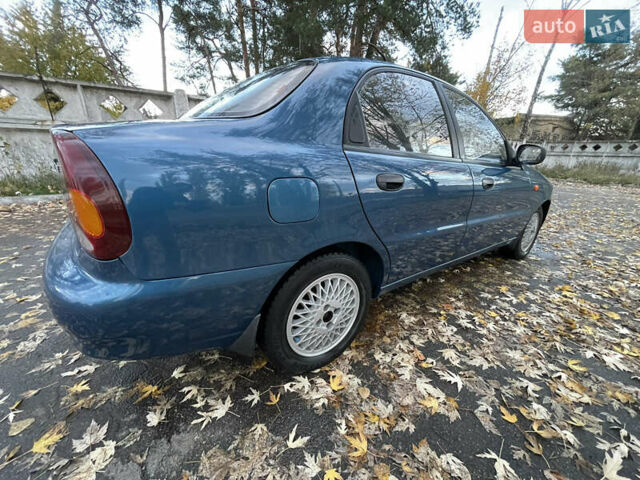 Синій ЗАЗ Ланос, об'ємом двигуна 1.5 л та пробігом 191 тис. км за 2799 $, фото 14 на Automoto.ua
