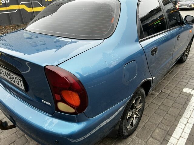 Синій ЗАЗ Ланос, об'ємом двигуна 1.5 л та пробігом 150 тис. км за 2800 $, фото 10 на Automoto.ua