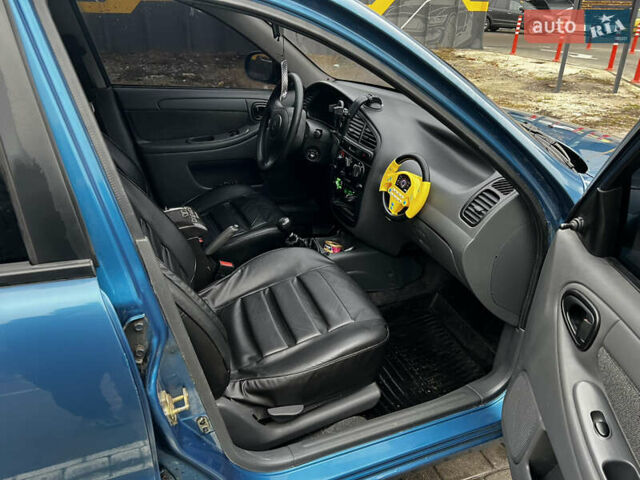 Синій ЗАЗ Ланос, об'ємом двигуна 1.5 л та пробігом 150 тис. км за 3250 $, фото 7 на Automoto.ua