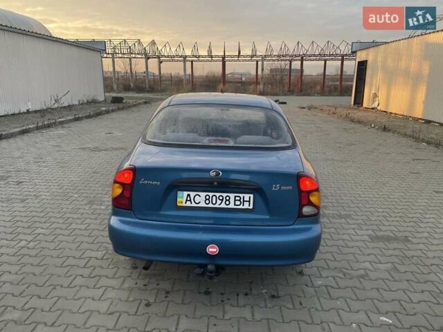Синий ЗАЗ Ланос, объемом двигателя 1.5 л и пробегом 65 тыс. км за 3000 $, фото 5 на Automoto.ua