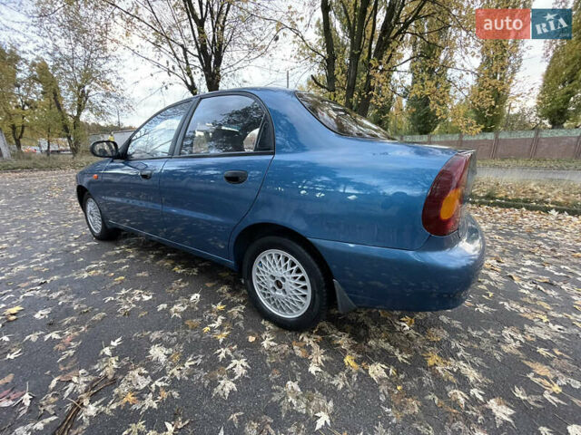 Синій ЗАЗ Ланос, об'ємом двигуна 1.5 л та пробігом 191 тис. км за 2799 $, фото 10 на Automoto.ua