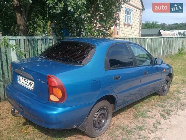 Синий ЗАЗ Ланос, объемом двигателя 1.5 л и пробегом 48 тыс. км за 4000 $, фото 3 на Automoto.ua