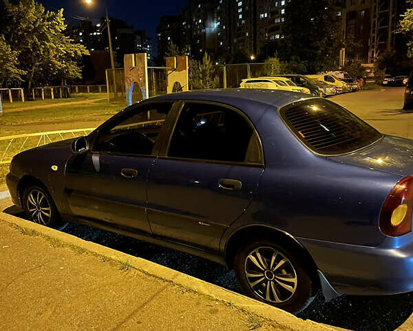 Синий ЗАЗ Ланос, объемом двигателя 1.5 л и пробегом 195 тыс. км за 2500 $, фото 1 на Automoto.ua