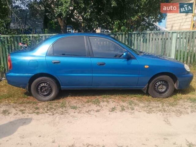 Синий ЗАЗ Ланос, объемом двигателя 1.5 л и пробегом 48 тыс. км за 4000 $, фото 2 на Automoto.ua