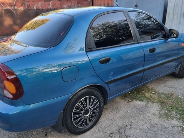Синий ЗАЗ Ланос, объемом двигателя 1.4 л и пробегом 77 тыс. км за 4500 $, фото 5 на Automoto.ua