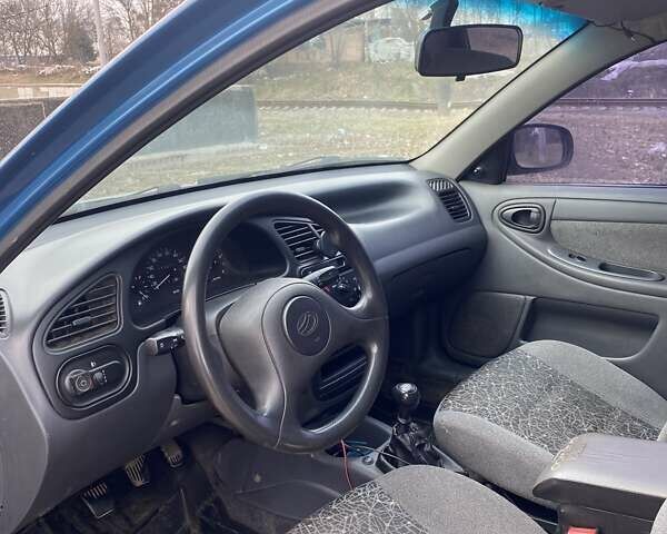 Синій ЗАЗ Ланос, об'ємом двигуна 1.5 л та пробігом 211 тис. км за 3150 $, фото 3 на Automoto.ua