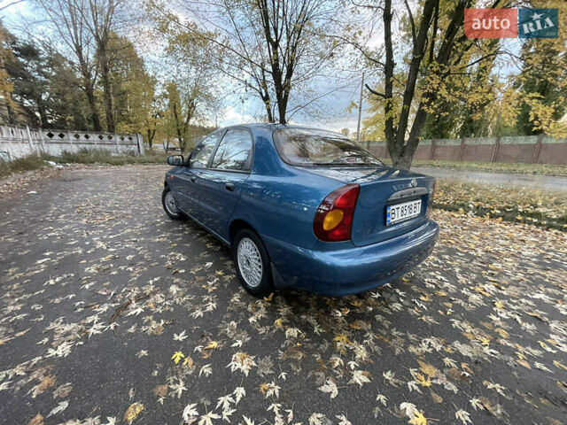 Синій ЗАЗ Ланос, об'ємом двигуна 1.5 л та пробігом 191 тис. км за 2799 $, фото 5 на Automoto.ua