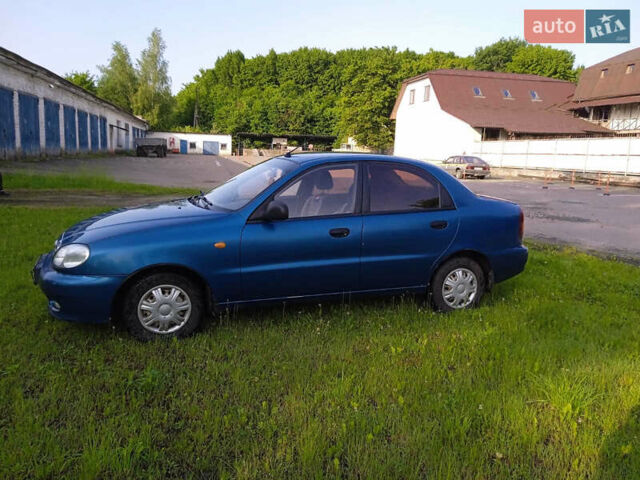 Синий ЗАЗ Ланос, объемом двигателя 1.6 л и пробегом 160 тыс. км за 2500 $, фото 3 на Automoto.ua