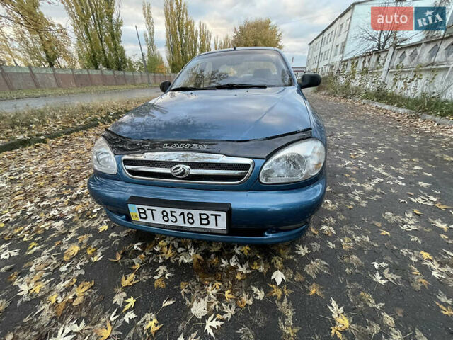 Синій ЗАЗ Ланос, об'ємом двигуна 1.5 л та пробігом 191 тис. км за 2799 $, фото 7 на Automoto.ua