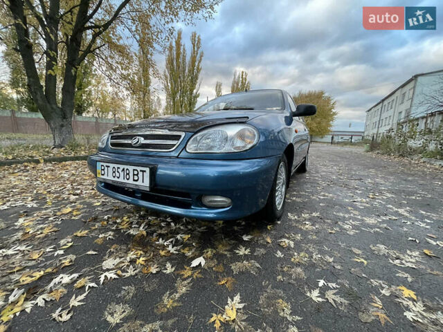 Синій ЗАЗ Ланос, об'ємом двигуна 1.5 л та пробігом 191 тис. км за 2799 $, фото 6 на Automoto.ua