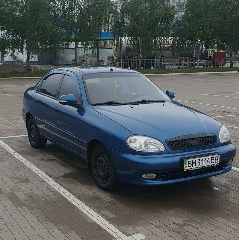 Синий ЗАЗ Ланос, объемом двигателя 2 л и пробегом 146 тыс. км за 3500 $, фото 1 на Automoto.ua