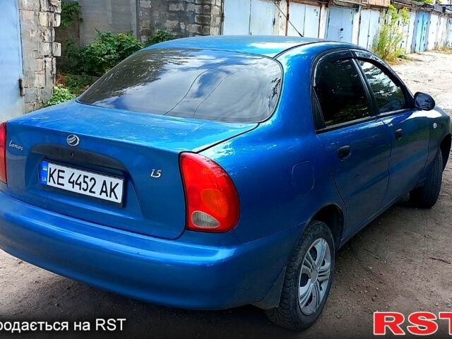 Синий ЗАЗ Ланос, объемом двигателя 1.5 л и пробегом 142 тыс. км за 2500 $, фото 3 на Automoto.ua