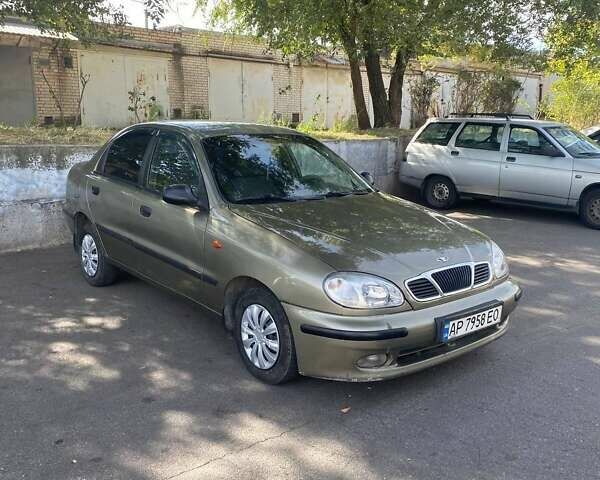 Зеленый ЗАЗ Ланос, объемом двигателя 1.5 л и пробегом 217 тыс. км за 2250 $, фото 3 на Automoto.ua