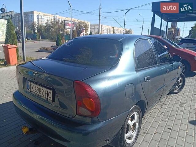 Зеленый ЗАЗ Ланос, объемом двигателя 1.6 л и пробегом 316 тыс. км за 3000 $, фото 6 на Automoto.ua