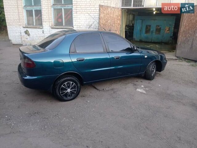ЗАЗ Ланос 2006 в Днепре (Днепропетровске) на Automoto.ua Зеленый ЗАЗ Ланос, объемом двигателя 1.5 л и пробегом 210 тыс. км за 2800 $, фото 5 на Automoto.ua