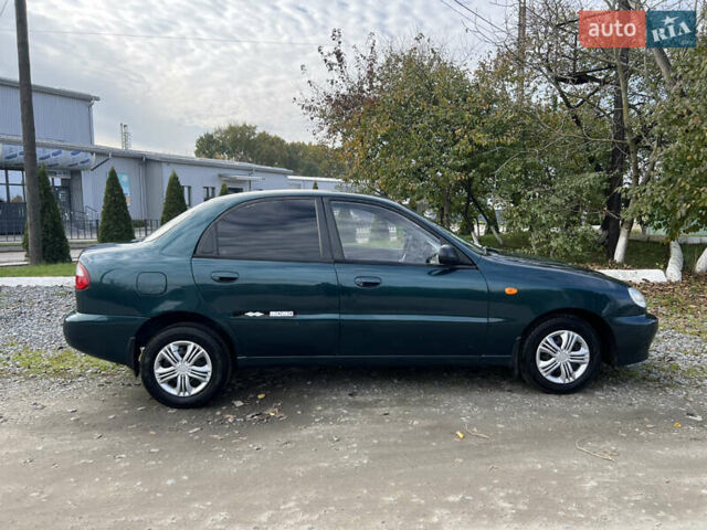 Зеленый ЗАЗ Ланос, объемом двигателя 1.3 л и пробегом 160 тыс. км за 1750 $, фото 2 на Automoto.ua