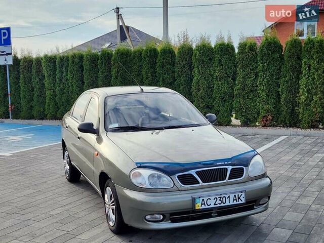 ЗАЗ Ланос 2006 в Луцке на Automoto.ua Зеленый ЗАЗ Ланос, объемом двигателя 1.3 л и пробегом 270 тыс. км за 1350 $, фото 2 на Automoto.ua