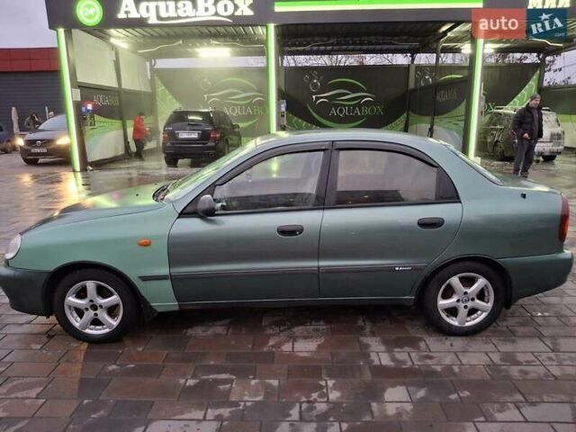 Зеленый ЗАЗ Ланос, объемом двигателя 1.5 л и пробегом 253 тыс. км за 2100 $, фото 10 на Automoto.ua