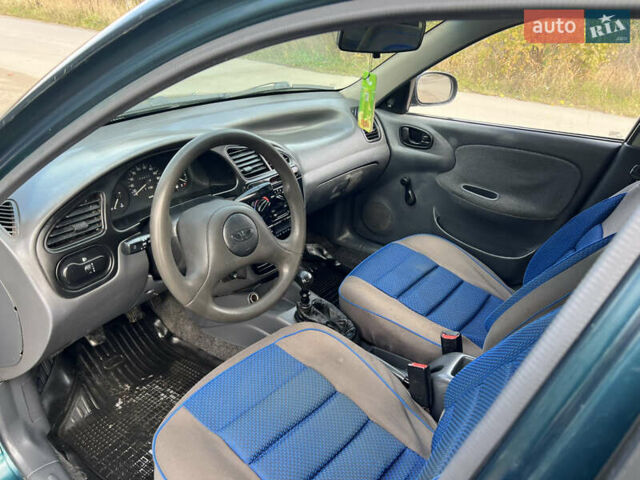 Зеленый ЗАЗ Ланос, объемом двигателя 1.3 л и пробегом 160 тыс. км за 1750 $, фото 10 на Automoto.ua