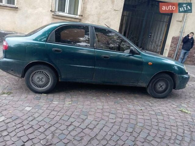 Зеленый ЗАЗ Ланос, объемом двигателя 1.5 л и пробегом 25 тыс. км за 950 $, фото 3 на Automoto.ua